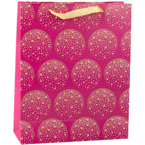 Elegant Gift Bag Gold Stars Pink 32 x 26 x 10 cm Cijene