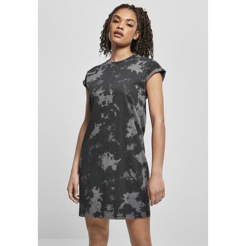 Urban Classics Women&amp;#039;s bleached dress black/grey Slike