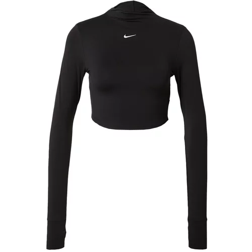 Nike Funkcionalna majica 'ONE LUXE ESS' črna / bela