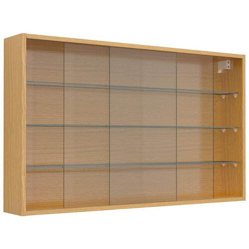 MID.YOU Viseča Vitrina Drivalo Xl, Barva Hrasta Slike