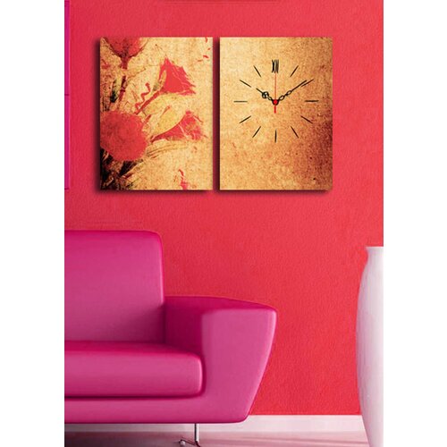 Wallity zidni sat 2P3040CS-138, 64x40 cm, 2 dela Cene
