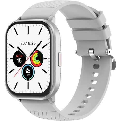 GOLDWAY Pametna ura 2,01-palčni izjemno jasen zaslon, dinamične &amp;scaron;tevilčnice ure Bluetooth klic, 100+ &amp;scaron;portnih načinov, fitnes ura,angle&amp;scaron;ka različica, (21951518) Slike