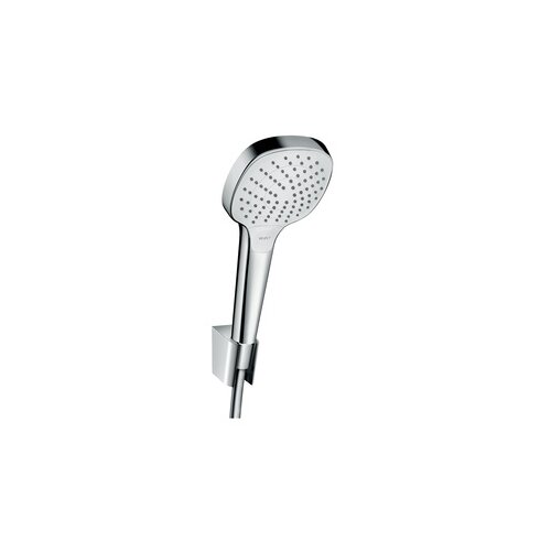 Hansgrohe Croma Select E 110 Chrome tuš set: ručni tuš sa 3 mlaza, držač za ručni tuš, Isiflex 1250 crevo za ručni tuš 26425400 Cene