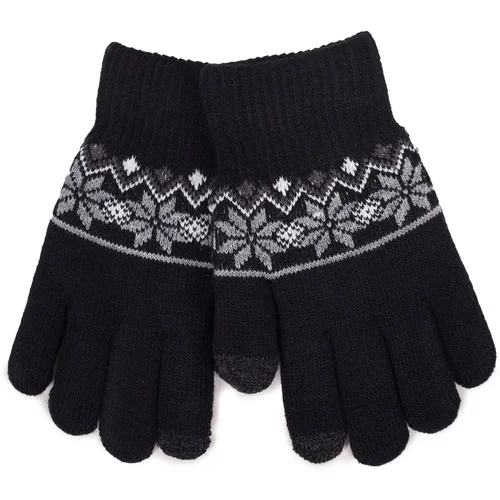 Yoclub Kids's Gloves RED-0019G-A25C