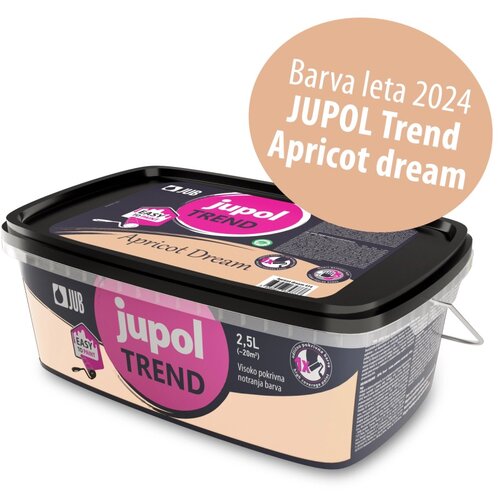 Jub visokopokrivna notranja barva jupol trend apricot dream 2,5 l Cene