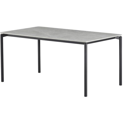 P &amp;amp; B Jedilna Miza Lean, Siva, 160x90 Slike