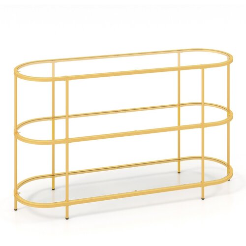 Costway 3-stopenjska RTV omarica TV mizica, (5000070926) Cene