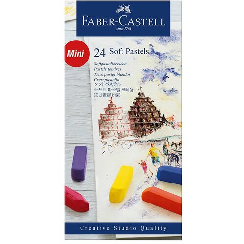 Faber-castell pastele soft 1/24 14240 kratke Cene
