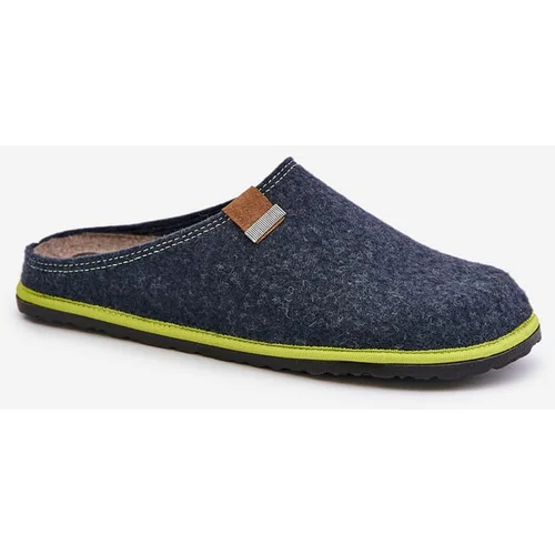 Kesi Men's Inblu home slippers navy blue