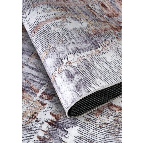 Elle Decoration Sivi tepih 120x160 cm Malard Copper Gold &amp;ndash; Slike
