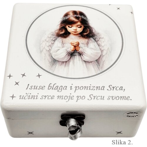  Darilo za prvo sveto obhajilo, ki pusti trajen pečat v srcih - 2. 16x16x10cm -165209 Cene