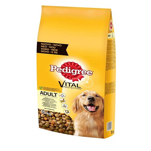 Pedigree briketi za pse piletina-povrće 12 kg Cene