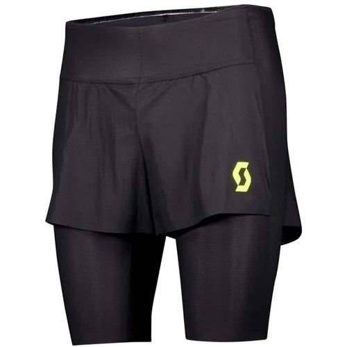 Scott Hybrid Shorts RC Run Kinetech Black/Yellow S