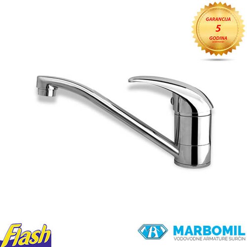 Marbomil jednoručna slavina za sudoperu (2 cevi) kraća - 438102a Cene