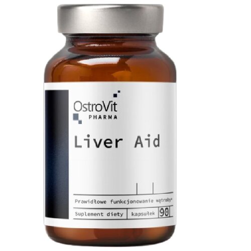 OSTROVIT pharma liver aid 90 kapsula Slike