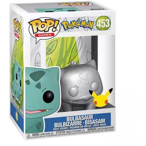 Funko Pokemon POP! Viny - Bulbasaur Silver Metalic 10" Cene