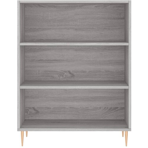  Visoka komoda siva sonome 69,5x32,5x180 cm konstruirano drvo Slike