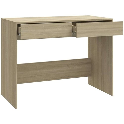 vidaXL Radni stol boja hrasta sonome 101 x 50 x 76,5 cm od iverice Cijene