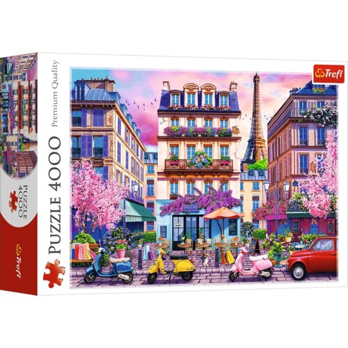 TREF LINE Puzzle 4000 delova &ndash; Proleće u Parizu Cene