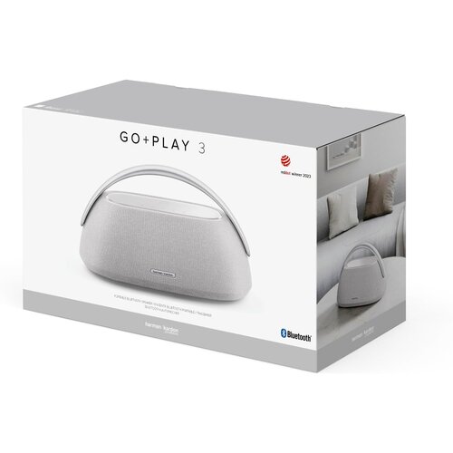 Harman Kardon Go &amp;amp; Play 3 prenosni Bluetooth zvočnik sive barve Slike
