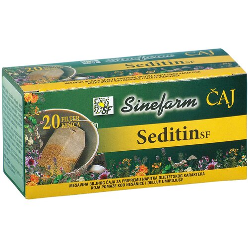 Sinefarm Čaj protiv nesanice Seditin 30 g Cene