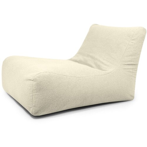 SLOWDOWN Krem vreća za sjedenje od boucl&amp;eacute; tkanine Lounge 100 &amp;ndash; Slike