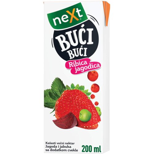 Next Voćni sok Bući bući jagoda 200ml Cene