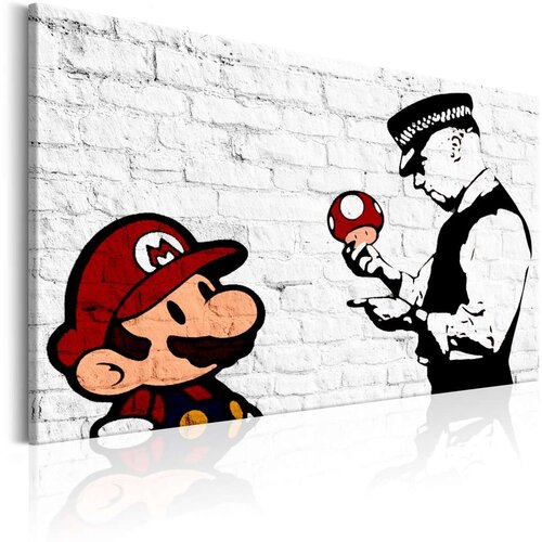  Slika - Banksy on Brick 90x60 Slike