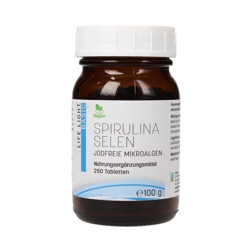 Life Light selen Spirulina, bez kvasca - 250 tabl. Slike