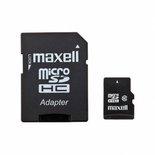 Maxell 8GB mSD-8G CL10 + Ad/Max memorijska kartica Slike