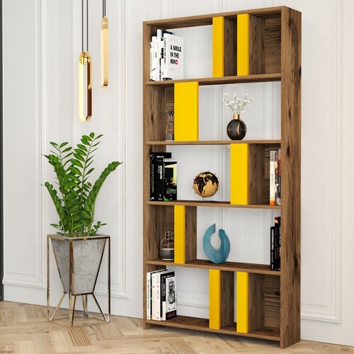 Woody Fashion Hanah Home Polica za knjige Lima 845HCT3645 Slike