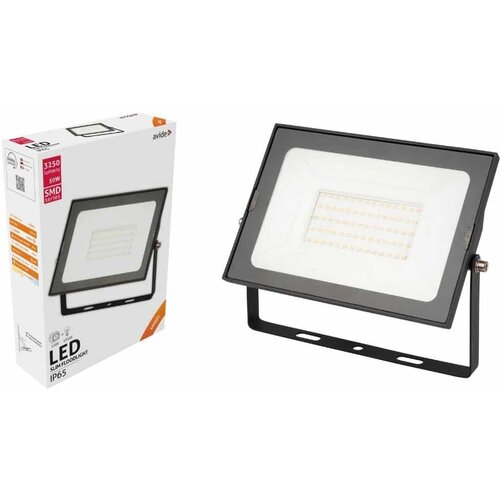 Avide smd led reflektor 50W 3250lm 4000K IP65 vodotesen Cene