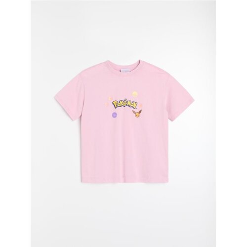 Sinsay Pamučna majica s Pok&amp;eacute;mon printom Slike
