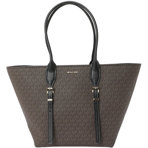 Michael Kors Ručna torbica tamno smeđa / crna Cijene