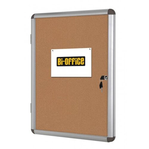 Bi-office Oglasna omarica s ključem 12 x A4 pluta 981 x 940 mm Cene