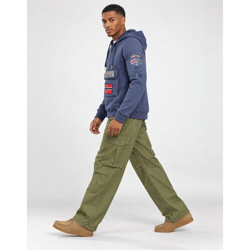 Geographical Norway Puloverji GYMCLASS Modra Slike