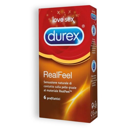 Durex REAL FEEL CONDOMS 6 UNITS Cene