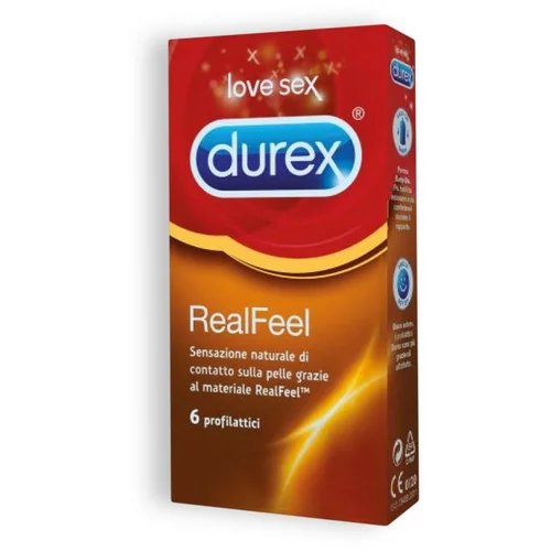 Durex REAL FEEL CONDOMS 6 UNITS