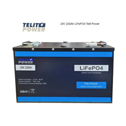 Telit Power 24V 230Ah TPB-LFP24230 LiFePO4 akumulator ( P-2784 ) Slike