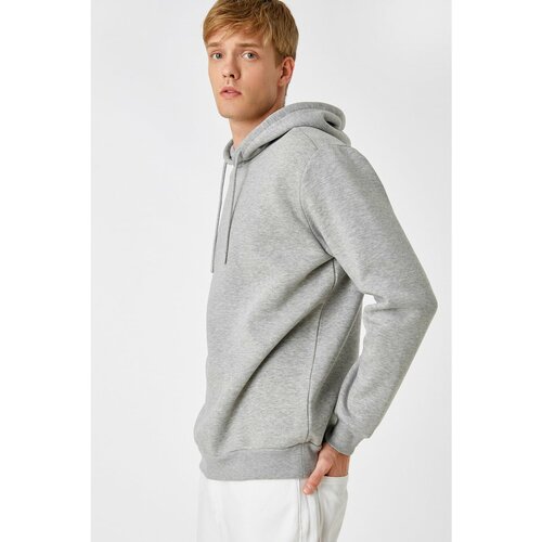 Koton Men's Sweatshirt Gray Cene