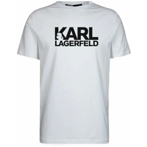 Karl Lagerfeld Majice &amp;amp; Polo majice T-shirt Crewneck Nos Bela Slike