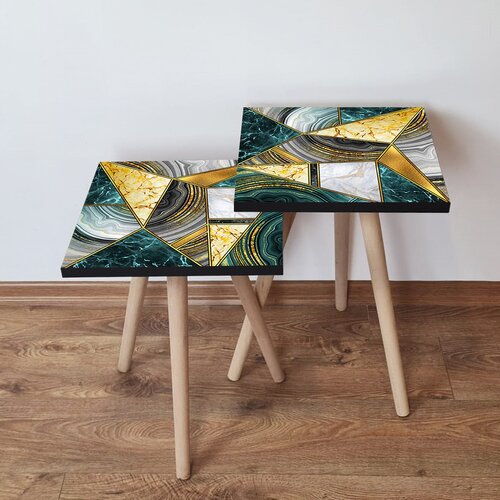 Hanah home Set 2 stočića 2Shp85 Multicolor Cene