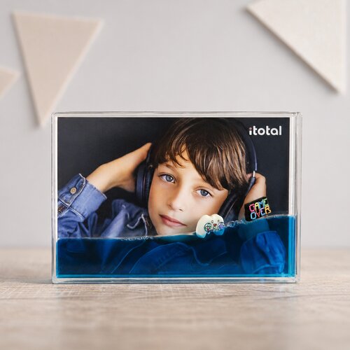  Foto ram Game Over, 15 x 10 cm Slike
