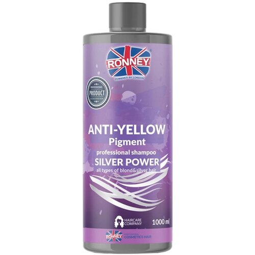  Šampon protiv žutila Ronney Silver Power – 1000 ml Cene