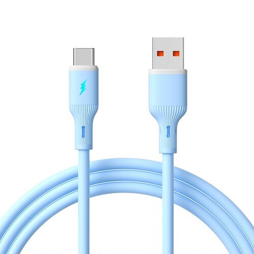 INF 66W USB Type-C kabel za hitro polnjenje mobilnih telefonov - silikonski kabel Blue, (5000276766) Cene
