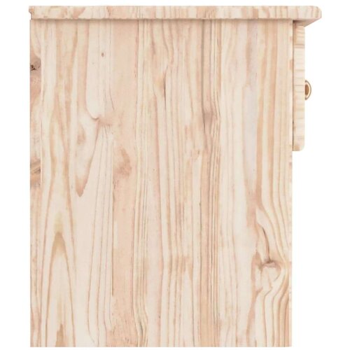 vidaXL Nočna omarica ALTA 43x35x40,5 cm trdna borovina Cene
