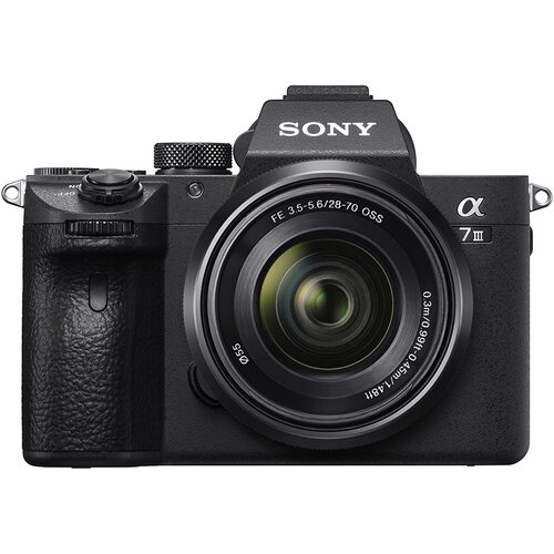 Sony brezzrcalni fotoaparat Alpha 7 III ILCE7M3MB.CEC, z objektivom 28-70mm Cene