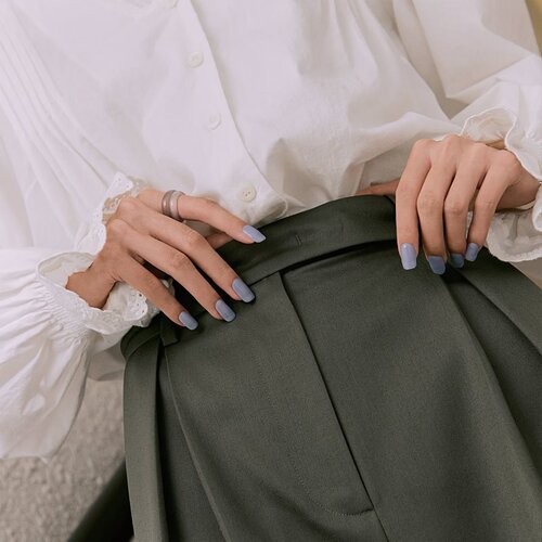 OHORA Gel Nail Sticker N Cream Cloud nalepke za nohte odtenek NB-077 1 kos Slike
