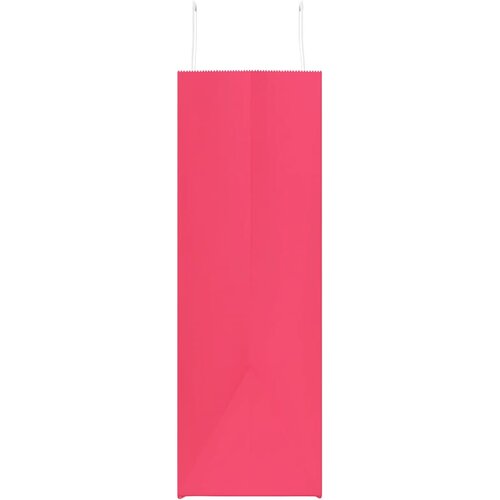  Papirnate vrećice 250 kom s ručkama ružičaste 54x15x49 cm Slike