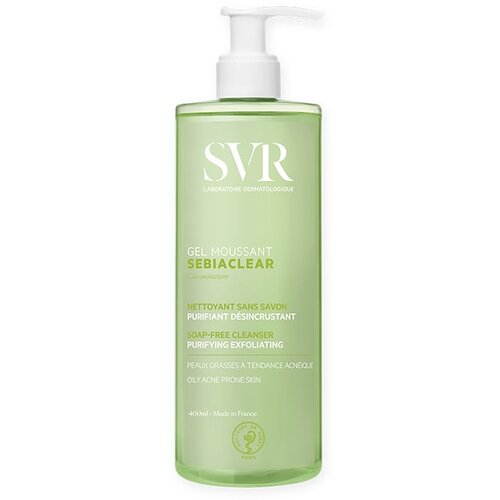 SVR Sebiaclear Gel Moussant pjenasti gel za čišćenje za masno i problematično lice 400 ml Cene